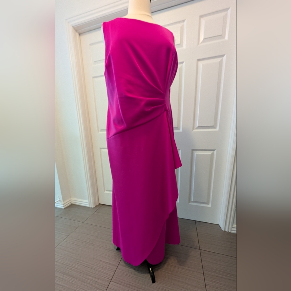 Eliza J - HOT PINK - Plus Size Formal Gown